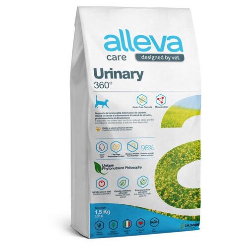 Alleva hrana za mačke sa urinarnim problemima 1,5kg Urinary 360 Adult Care ALP10272 Slike
