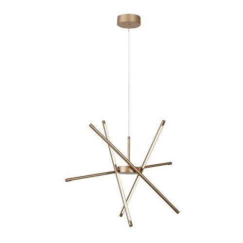 Rabalux visilica Henli2, LED, 40W, 3000K, 66x66cm, Zlatne boje Slike