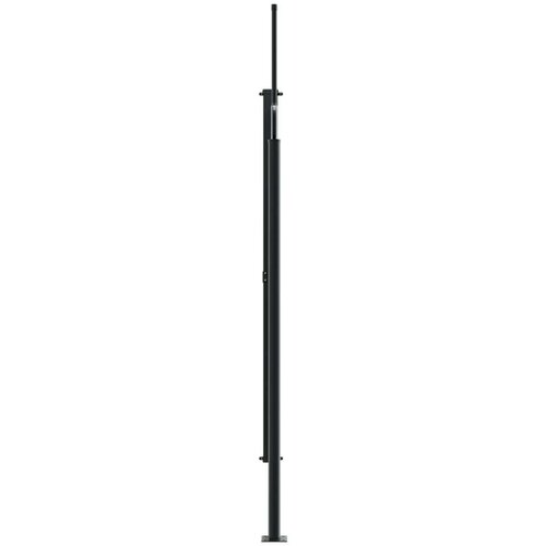  Bočna tenda na uvlačenje tamnozelena 200 x 500 cm Slike
