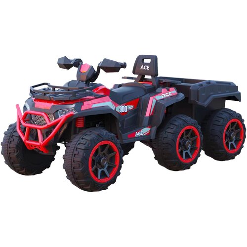Thema Sport Auto na baterije ATV Veliki+prikolica TS-153- C crveni Slike