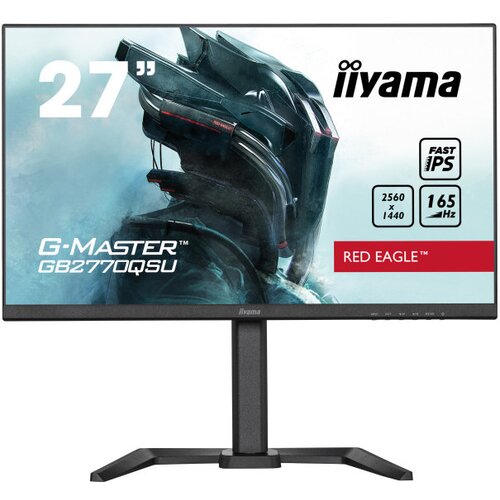  Monitor 27" Iiyama G-master GB2770QSU-B5 IPS 2560x1440/165Hz/0.5ms/HDMi/DP/USB Cene