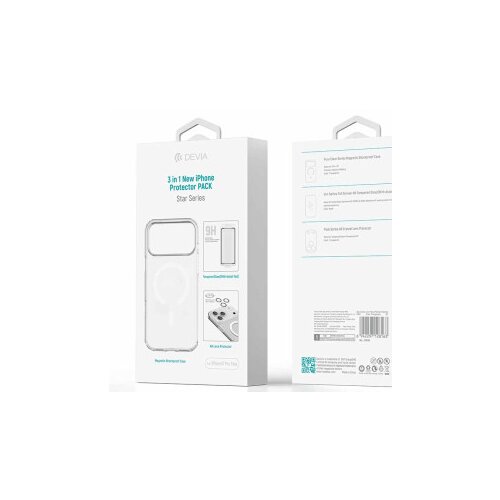 DEVIA 3in1 Iphone Protector pack za Iphone 17 pro max Cene