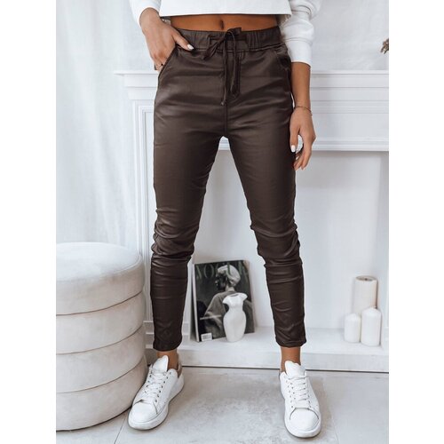 DStreet Women&amp;#039;s Pants LIZZY Dark Brown Slike