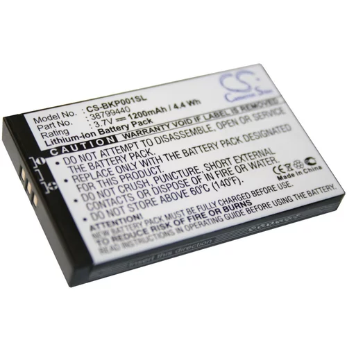 VHBW baterija za becker traffic assist pro 7916 / 7929, 1200 mah