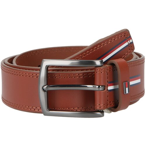 Tommy Hilfiger Pas &amp;#039;DENTON&amp;#039; mornarska / rjava / rdeča / bela Slike