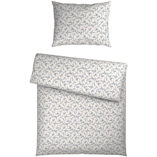 Esposa POSTELJNINA Mavie 140/200 cm saten modra Slike