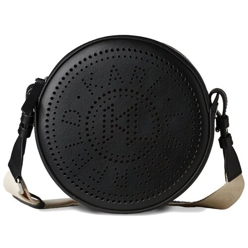 Karl Lagerfeld Torbe za čez ramo K CIRCLE ROUND CB PERFORAT Črna Slike