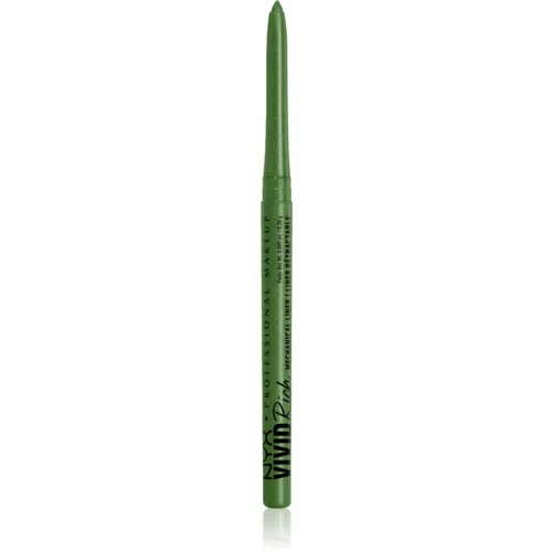NYX Professional Makeup Vivid Rich automatska olovka za oči nijansa 09 Its Giving Jade 0,28 g