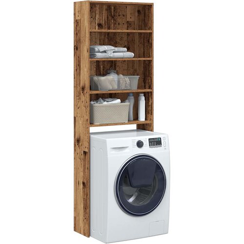 vidaXL Ormar za perilicu rublja staro drvo 64x24x190 cm Cijene