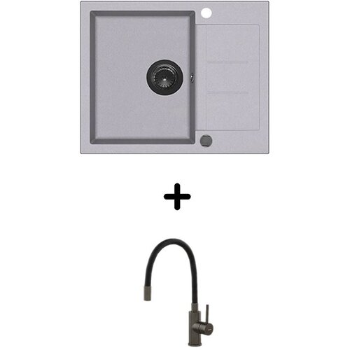  Set Tesa SQT102-AW + slavina Flexy PVD Grafit/Alumetallic Cijene