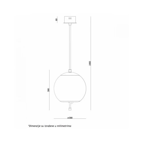 monari 31 VISILICA 10W 2800K Cene
