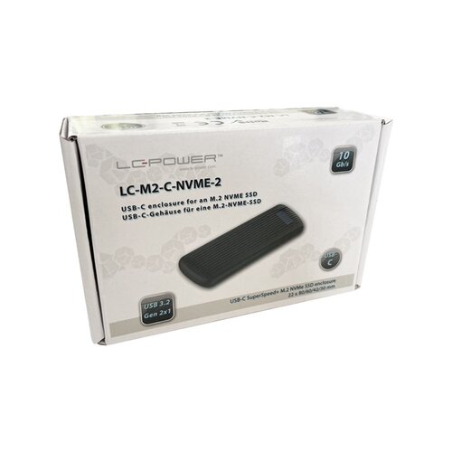 LC-Power LC-M2-C-NVME-2X2USB 3.2 Gen. 2x2High Speed USB-C for NVME Slike