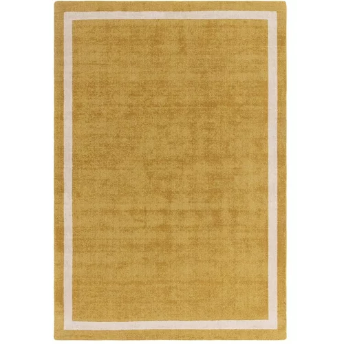 Asiatic Carpets Oker rumena ročno tkana volnena preproga 68x240 cm Albi –
