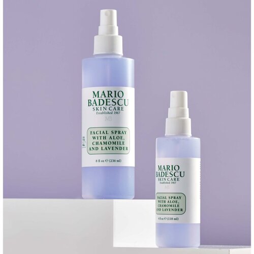 Mario Badescu Facial Spray with Aloe, Chamomile and Lavender meglica za obraz s pomirjajočim učinkom 236 ml Slike