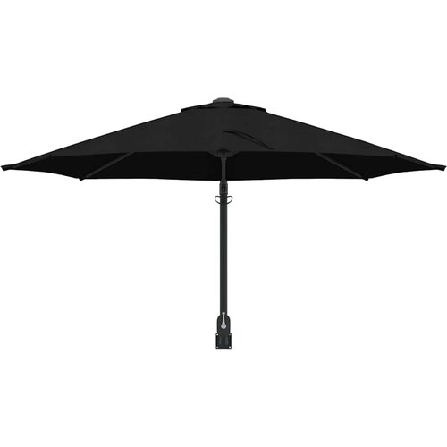  Vrtni suncobran Crna 248 x 248 x 148 cm Poliester i čelik Slike