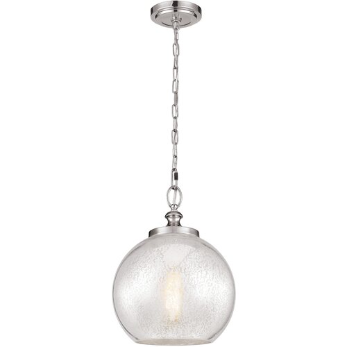 Elstead Lighting Elstead Tabby 1 viseča svetilka s svetlobno kupolo, bru&scaron;eno jeklo, E27, (22098628) Cene