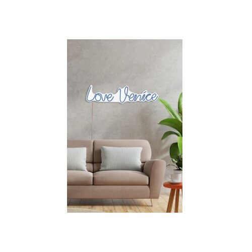 WALLXPERT dekorativna plastična led rasveta love venice blue Slike