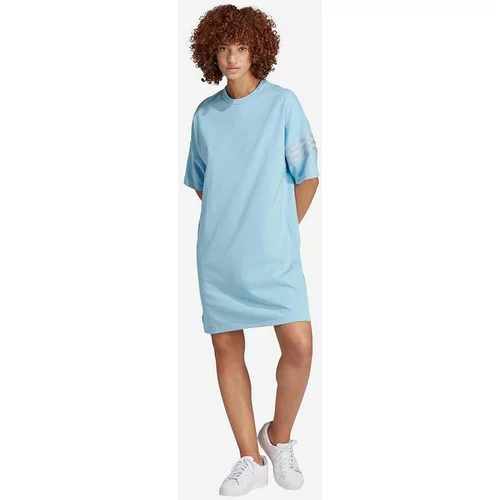 Adidas Haljina Adicolor Neuclassics Tee Dress mini, oversize, IB7308-blue