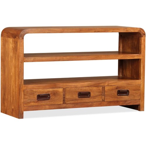 The Living Store TV omarica iz trdnega akacijevega lesa 90x30x55 cm - TV Omarica, (21434482) Cene