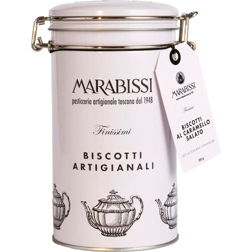  Biscotti v pločevinki - slana karamela - 200 g Slike