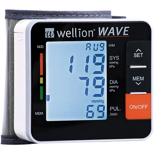 Wellion Wave, zapestni merilnik za merjenja krvnega taka