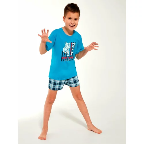 Cornette Pyjamas Kids Boy 281/109 Tiger 2 98-128 turquoise 055