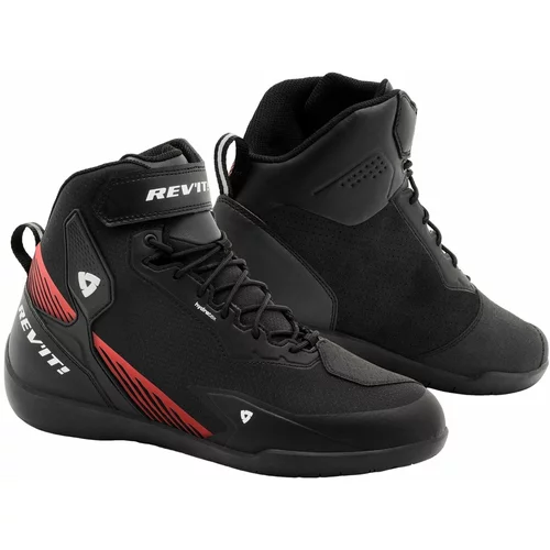 Rev'it! Shoes G-Force 2 H2O Black/Neon Red 46 Motoristični čevlji