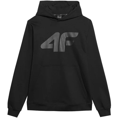 4f Sportska sweater majica siva / crna