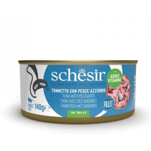 Schesir Hrana za Mačke Tuna i Sardine u Želeu 140g Cene
