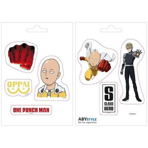 Abystyle Nalepnice - One Punch Man - Saitama & Icons Cene