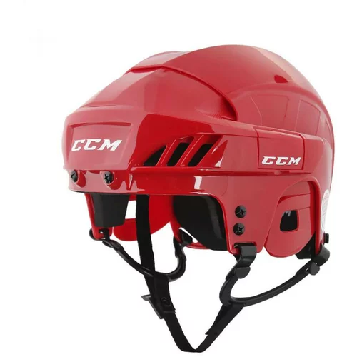CCM Hokejska čelada HT50 HF Senior, rdeča, velikost: S, (20742338)