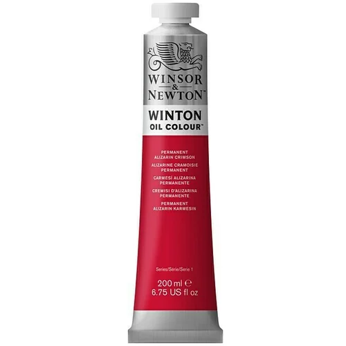 WINSOR & NEWTON Winton Uljana boja (Trajno alizarin karmin, 200 ml, Tuba)