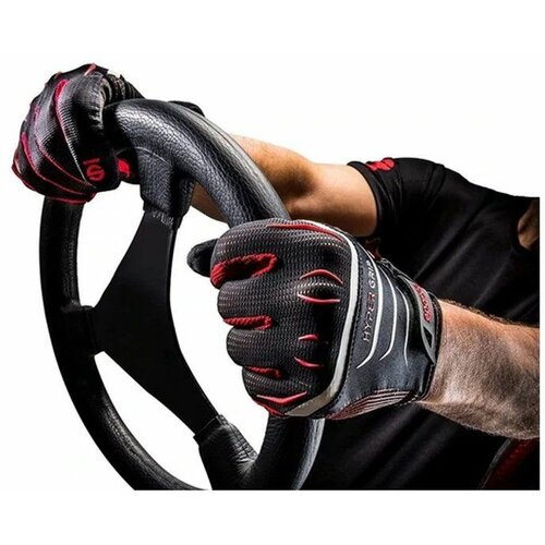 Sparco hypergrip gloves Tg.9 black/red Slike