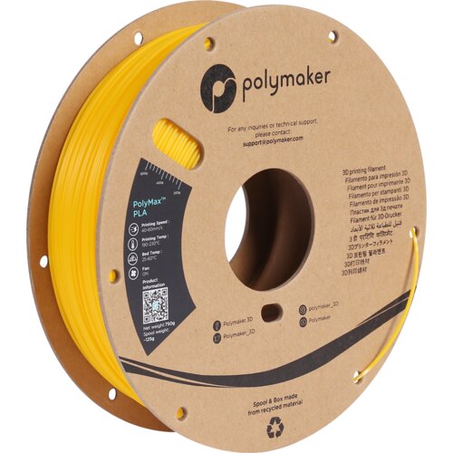 Polymaker PolyMax PLA Yellow, 1.75mm (750 g) Cene