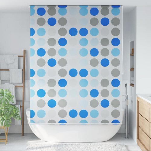  Roleta za tu&scaron; 160 x 240 cm s uzorkom krugova Cijene