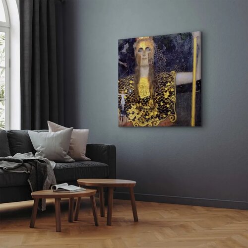  Slika - Gustav Klimt &amp;ndash; Pallas Athene 40x40 Premium Print Slike