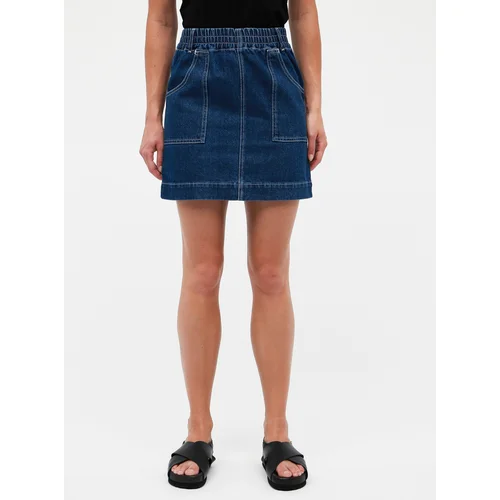 Miss Selfridge Blue Denim Miniskirt