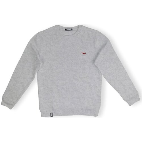 Organic Monkey Puloverji Sweatshirt Red Hot - Grey Siva Cene