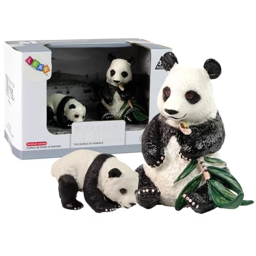 Kolekcionarske figurice gladna panda s bebom