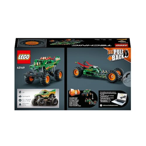 Lego Igračka Monster jam dragon 42149 Slike