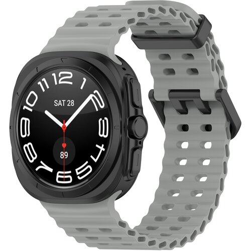 INF Silikonski pašček za uro Samsung Watch Ultra 47 mm Grey, (21401554) Cene