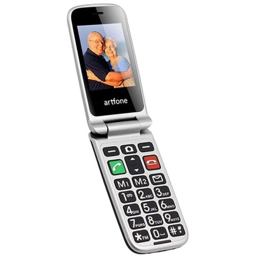 Telefon na tipke Artfone CF241A preklop Black Cijene