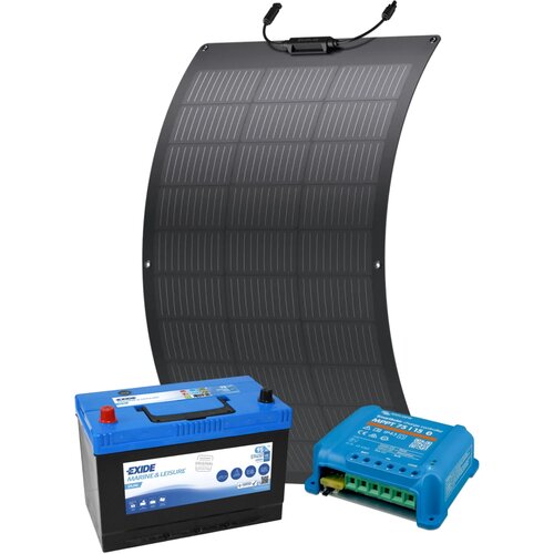  Solarni set za brod (Baterija: 95Ah, Fleksibilni solarni panel: 100W, MPPT: 75/15 - 12/24V) Cijene