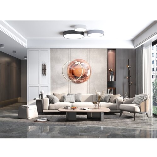  Immax NEO 07206L-LED prigu&amp;scaron;iva stropna svetiljka RONDATE 53W/230V bela Tuya+daljinski upravljač Slike