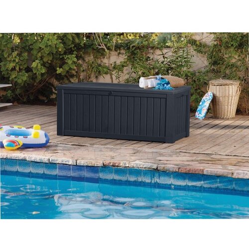 Keter Rockwood spremnik 570 L grafitni Cijene