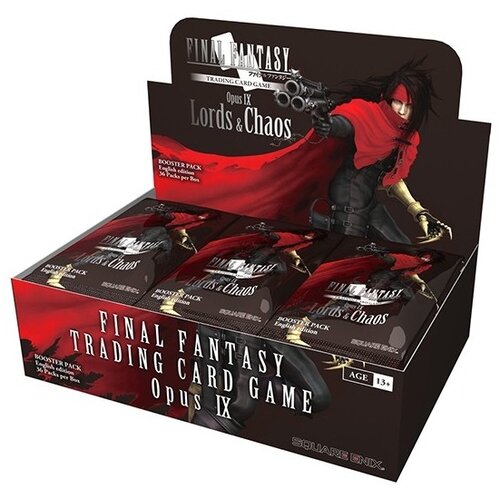 Final Fantasy TCG Opus 9 Lords & Chaos Booster Box komplet igralnih kart Cene