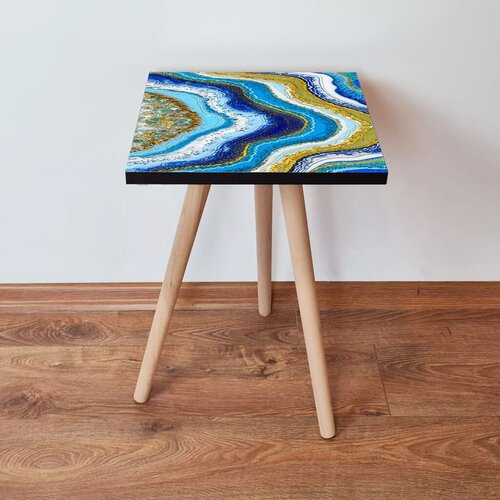 Hanah home klub sto Shp72, 35x42x35 cm, Šareni Cene