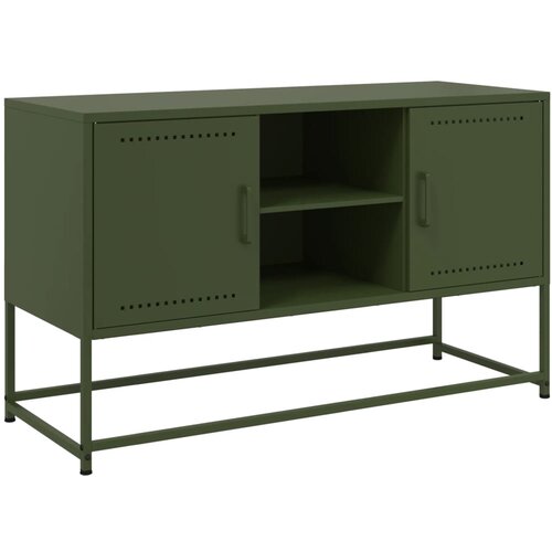 Maison Chic Visoka omara - Komoda - Predalnik bela 36x39x107 cm jeklo, (21717550) Slike