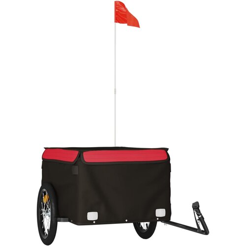 VidaXL za bicikl crno-crvena 45 kg željezna Slike