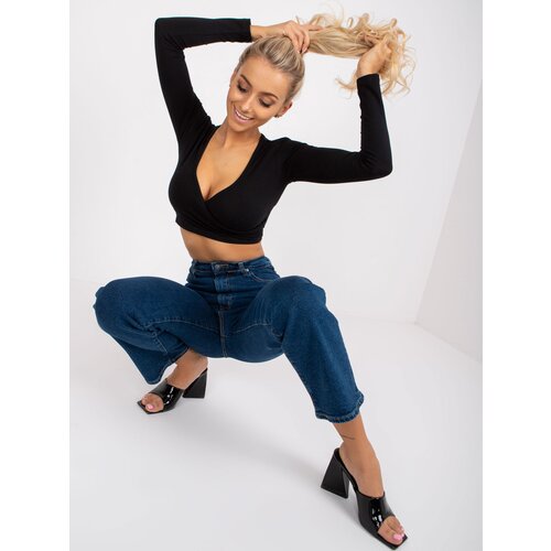 RUE PARIS Trousers jeans-RO-SP-2402.10-dark blue Slike